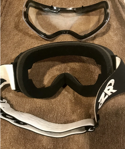 disassembled ski mask